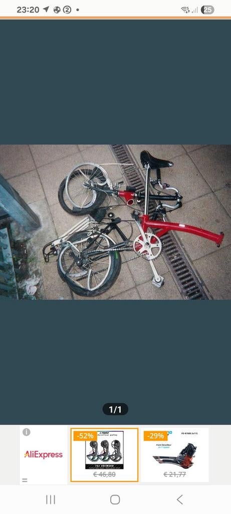 Ik zoek een kapotte of defecte BROMPTON, Fietsen en Brommers, Ophalen of Verzenden