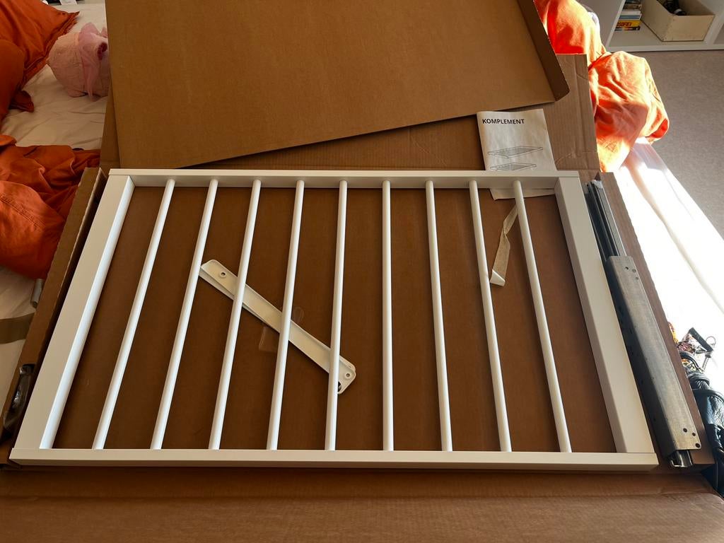 Broekenrek IKEA nieuw, Neuf, Avec espace de penderie, Wit, Moins de 100 cm