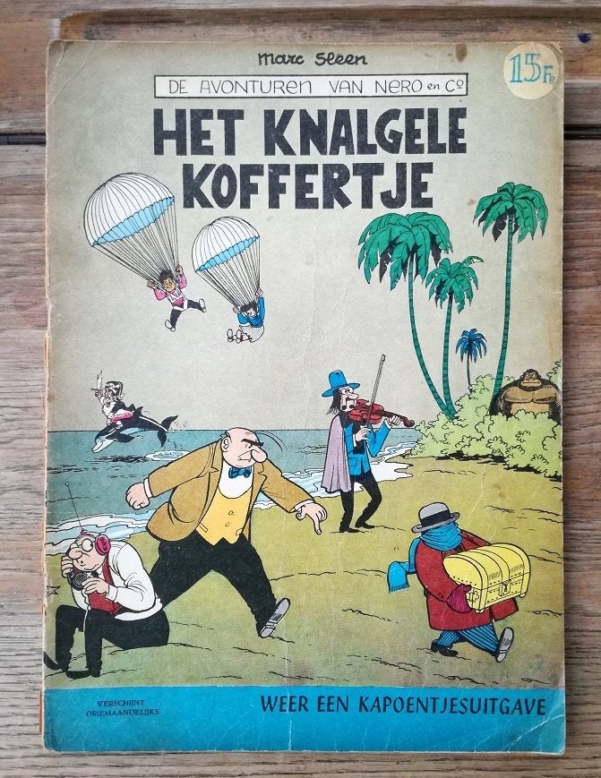 6 Oudere NERO strips, Gelezen, Marc Sleen, Ophalen of Verzenden, Meerdere stripboeken