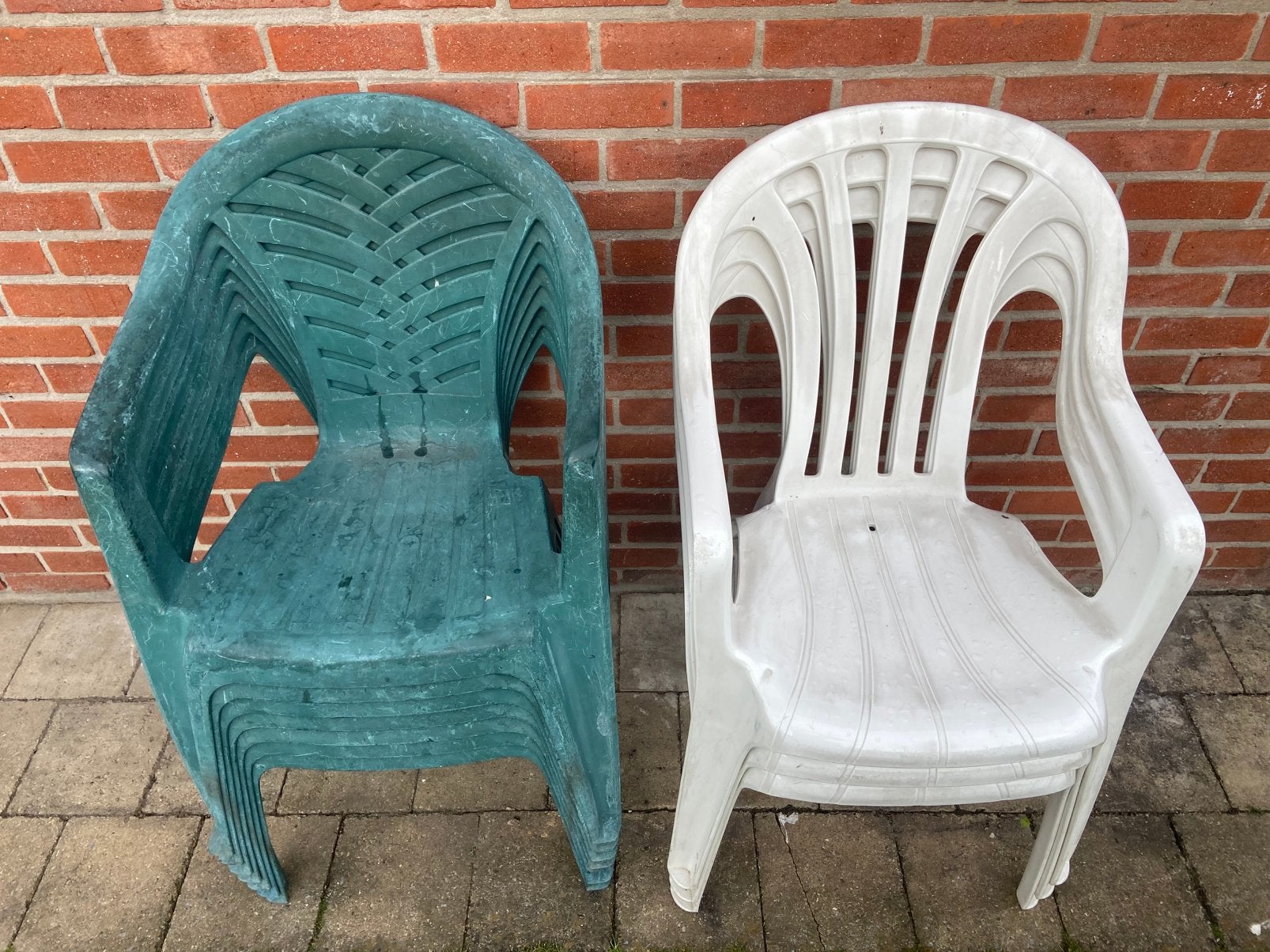 Chaises de jardin 7 pièces, Enlèvement, Utilisé