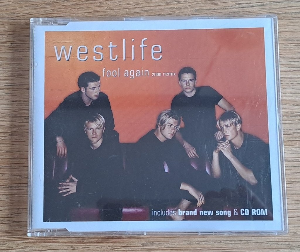 Westlife - Fool Again (2000 remix), CD & DVD, CD Singles, Enlèvement ou Envoi, Premier pressage, Comme neuf, Pop