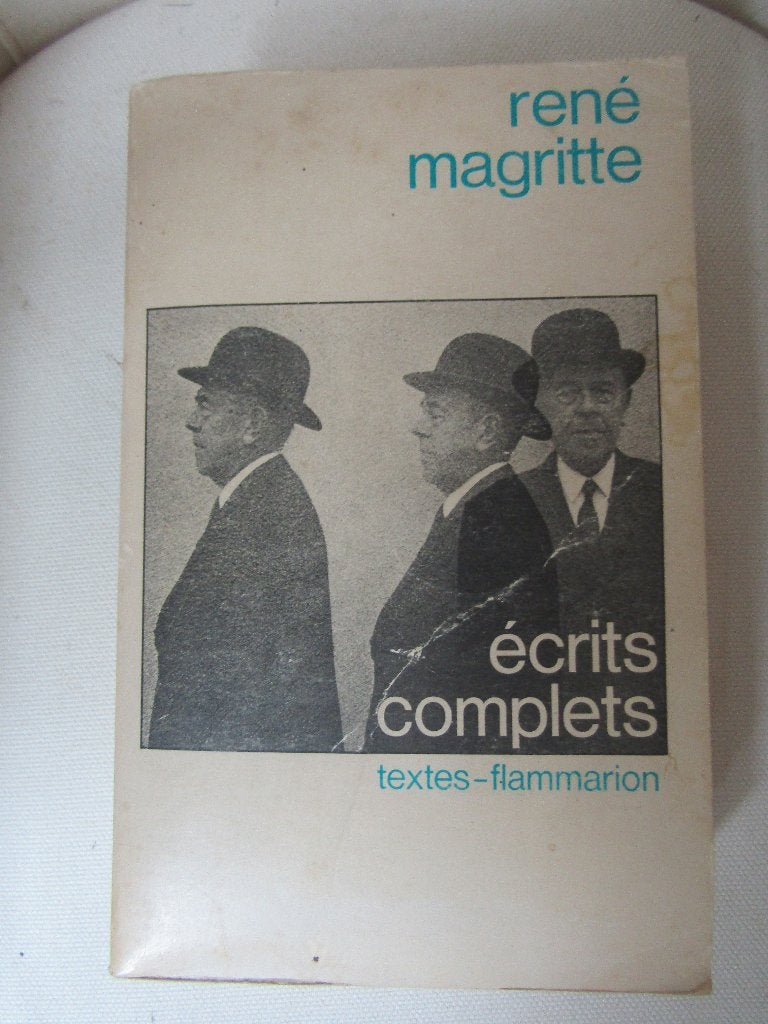 Formidable livre "Ecrits complets" R. Magritte + dédicace, Livres, Enlèvement ou Envoi, Magritte, Comme neuf, Autres sujets/thèmes