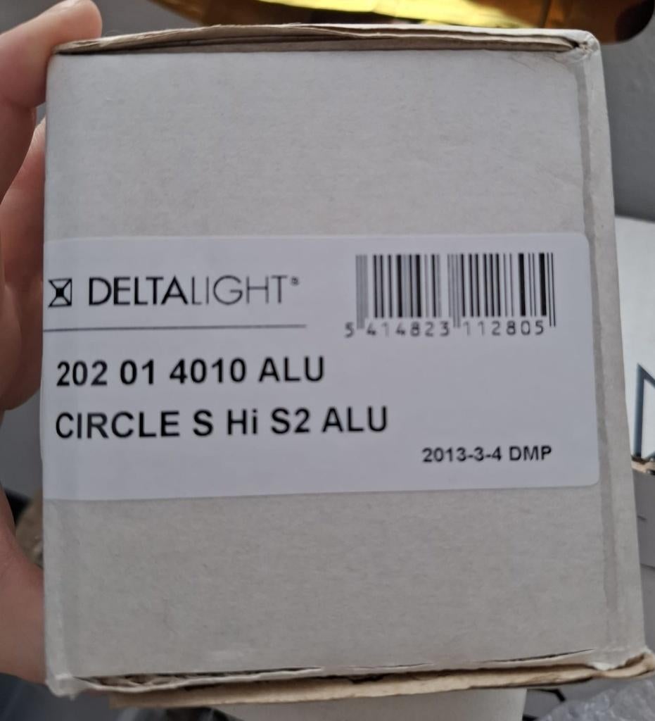 Spot encastrable Delta Light, Enlèvement ou Envoi, Neuf, Métal, Alu