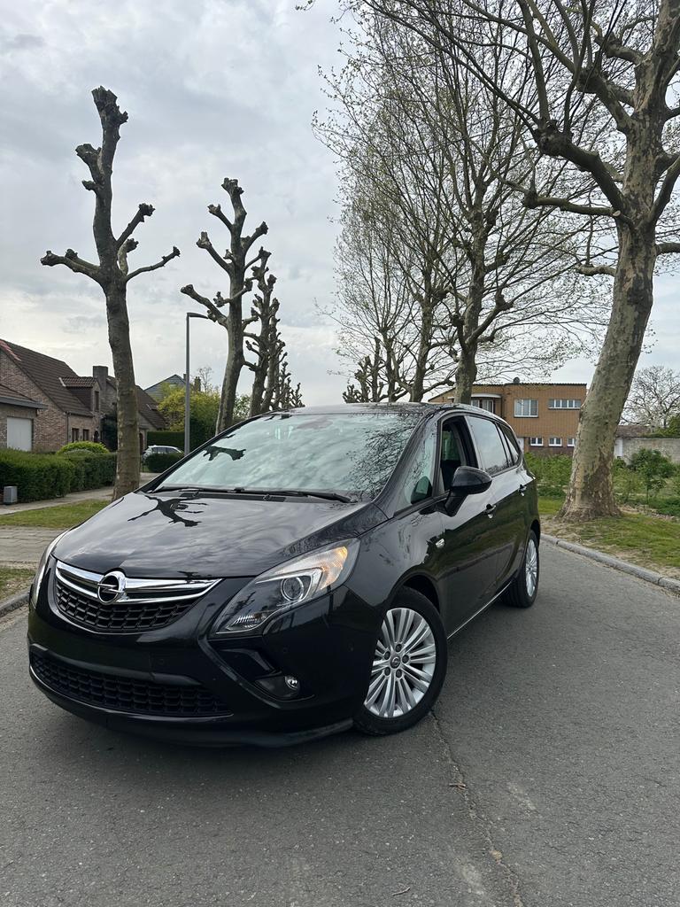 Opel Zafira Tourer 1.4i/137.000km/2016/7 place/Navi/Velgen, Autos, Achat, Euro 6, Entreprise, 5 portes