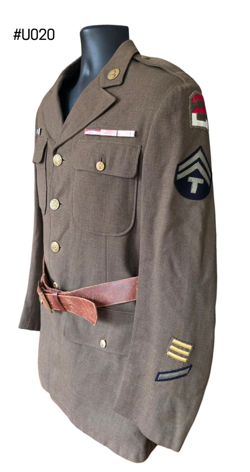 Veste de classe A identifiée pour l'hôpital d'évacuation de, Enlèvement ou Envoi, Armée de terre, Vêtements ou Chaussures