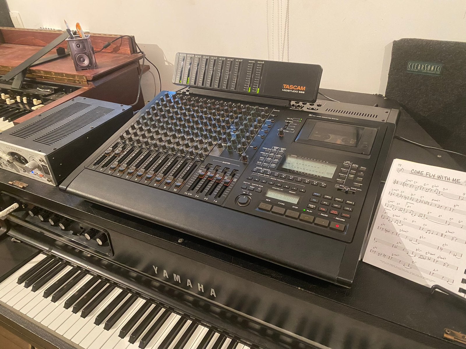 Tascam midistudio 688, Ophalen, Gebruikt