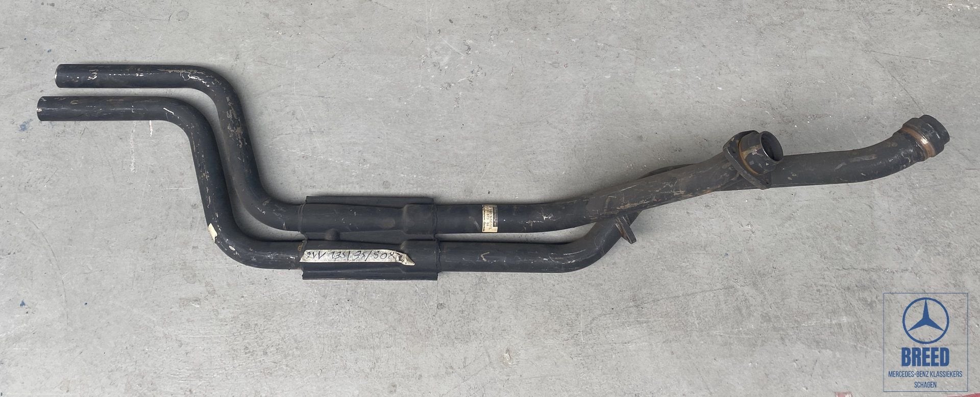 NOS voorpijp / vlampijp Mercedes-Benz W116 280S 280SE 280SEL, Autos : Pièces & Accessoires, Systèmes d'échappement, Mercedes-Benz
