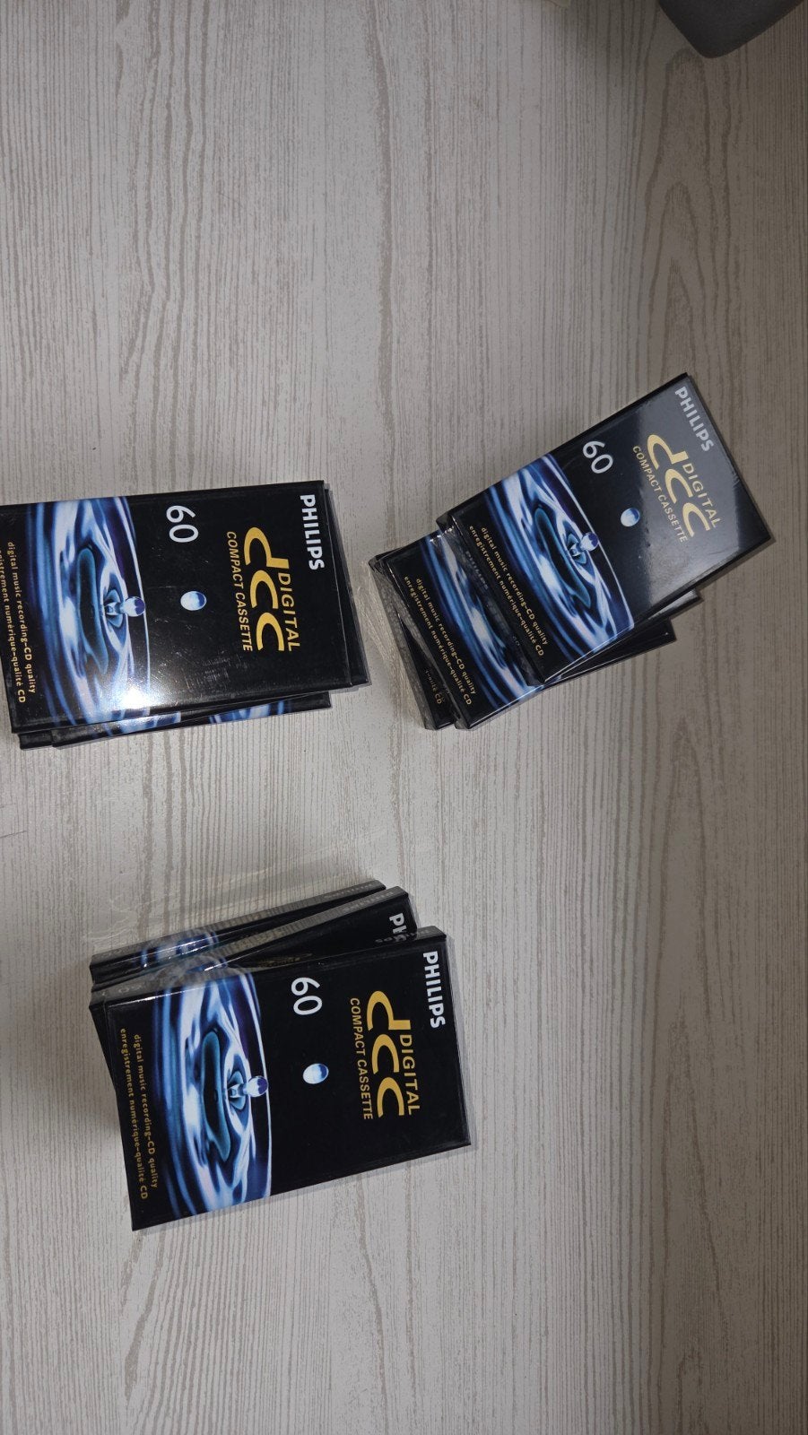 cassettes DCC philps, Enlèvement