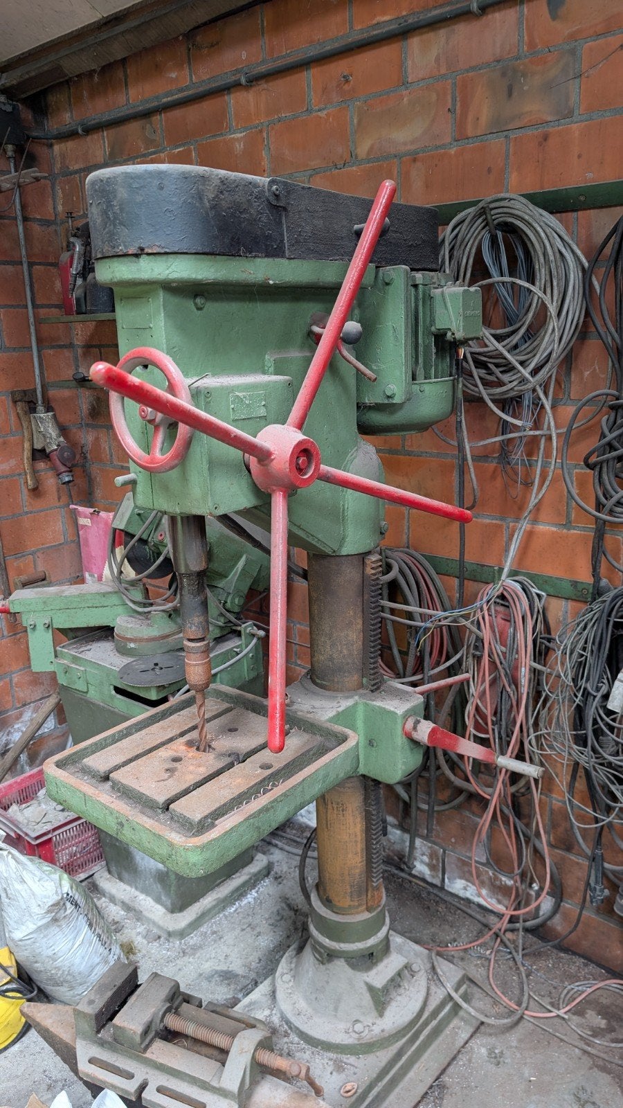 Industriële Kolomboormachine / Kolomboor (Krachtstroom), Bricolage & Construction, Outillage | Foreuses, Enlèvement, Foreuse sur colonne
