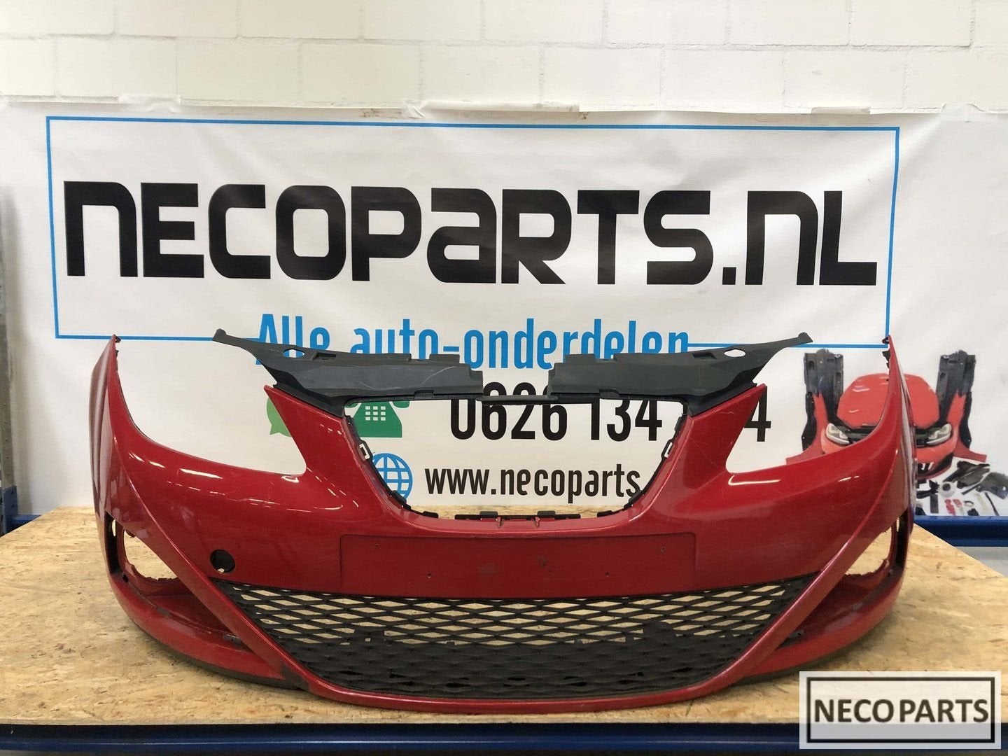 Seat Ibiza 6j voorbumper 2008-2012 6J0807231, Gebruikt, -, Voor, -