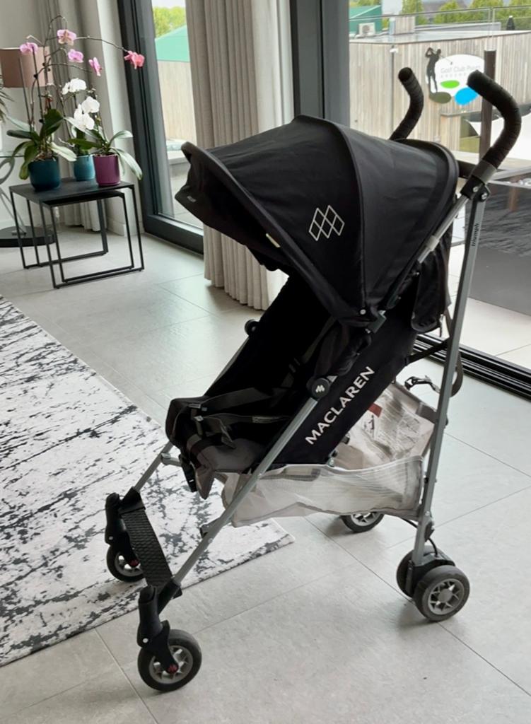 Buggy McLaren en parfait état. Rarement utilisé., Enfants & Bébés, Enlèvement, Comme neuf, Maclaren, Ombrelle