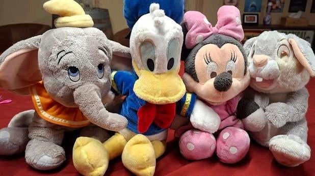 Knuffels disney : dumbo / donald duck / minnie mouse / ..., Kinderen en Baby's, Speelgoed | Knuffels en Pluche, Disney, Ophalen of Verzenden