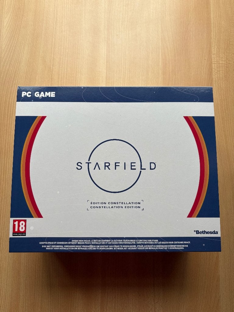 Starfield Édition Constellation (PC) – complet, 1 joueur, Aventure et Action, Comme neuf, À partir de 16 ans