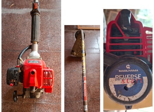 Maruyama bosmaaier te koop – benzine, Tuin en Terras, Ophalen, Gebruikt, Benzine