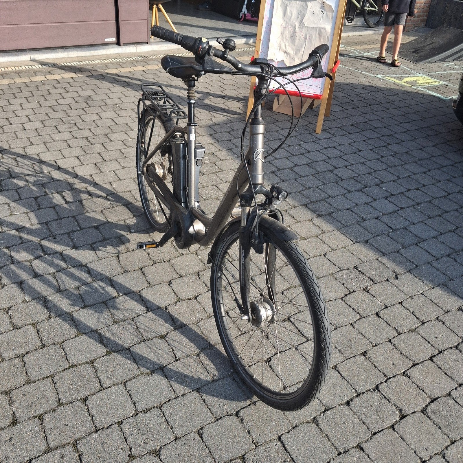 Electrische damesfiets Kalkhoff Impulse, Ophalen