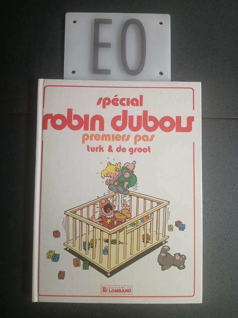 Bd Robin dubois, premiers pas, EO, Livres, BD, Enlèvement ou Envoi