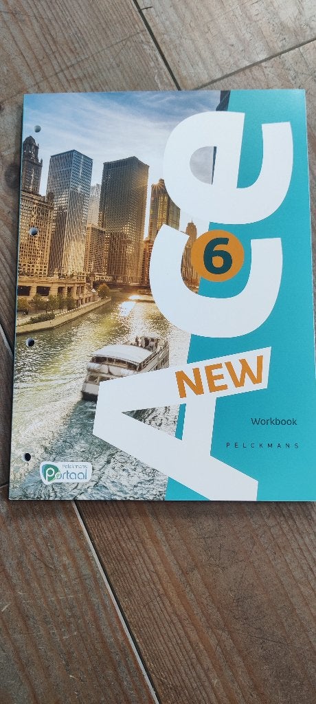 New ace 6 workbook incl Pelckmans portaal, Livres, Livres scolaires, Enlèvement ou Envoi, Neuf, Secondaire, Anglais