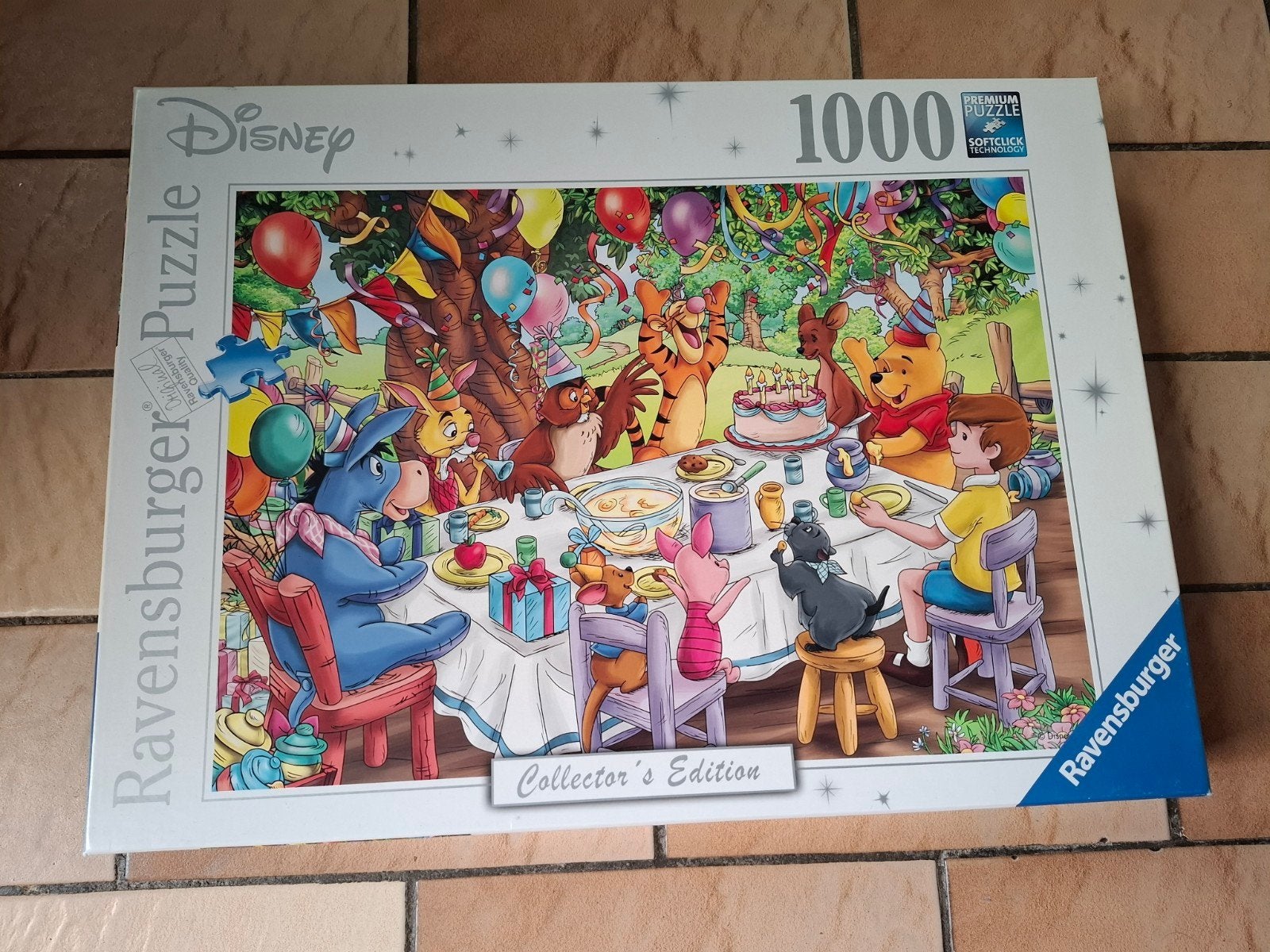 Puzzel Winnie The Pooh 1000 stuks, Hobby en Vrije tijd, Denksport en Puzzels, Ophalen of Verzenden, 500 t/m 1500 stukjes, Zo goed als nieuw