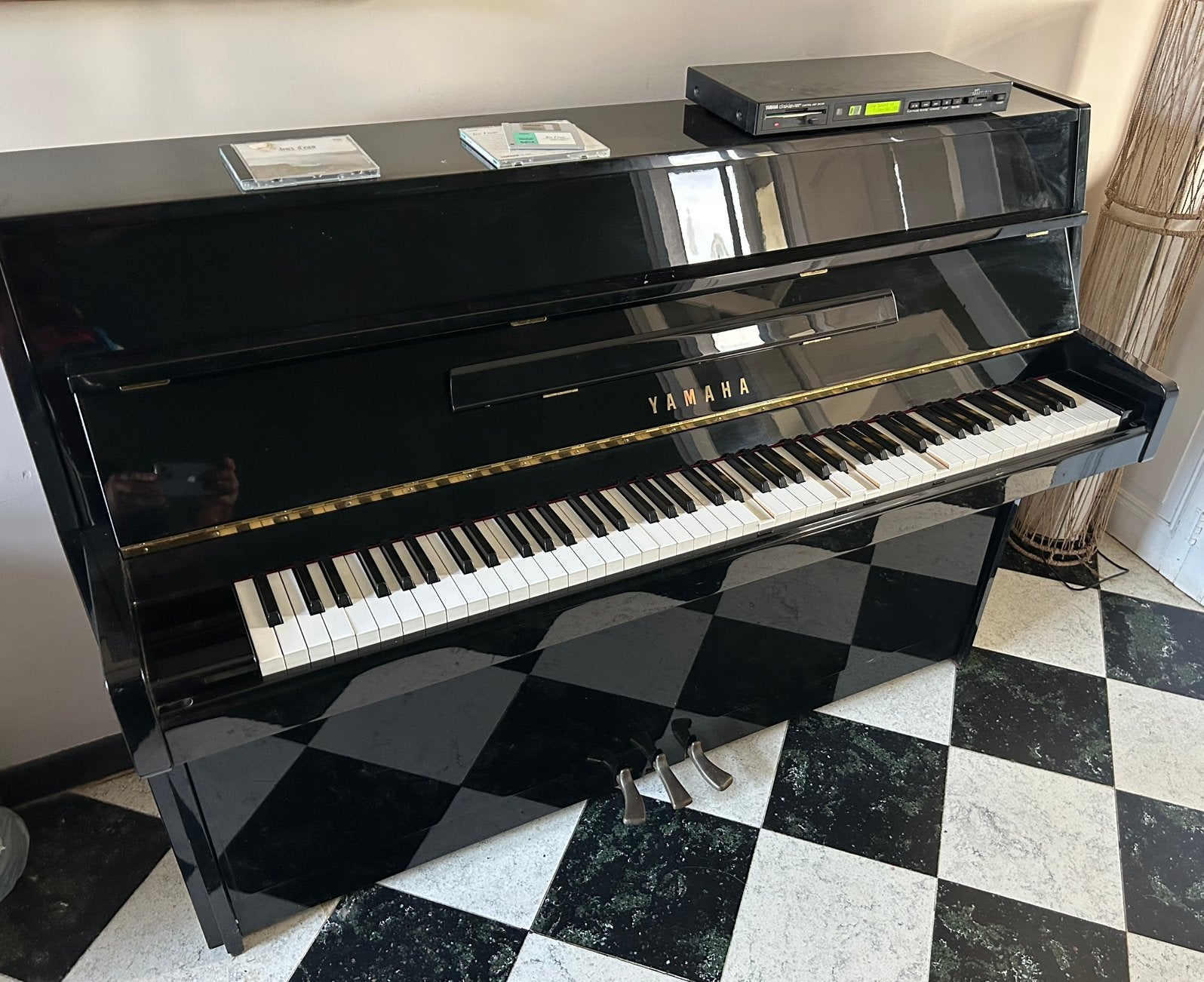 Piano acoustique automatique yamaha mx80, Musique & Instruments, Pianos, Brillant, Enlèvement, Utilisé, Piano