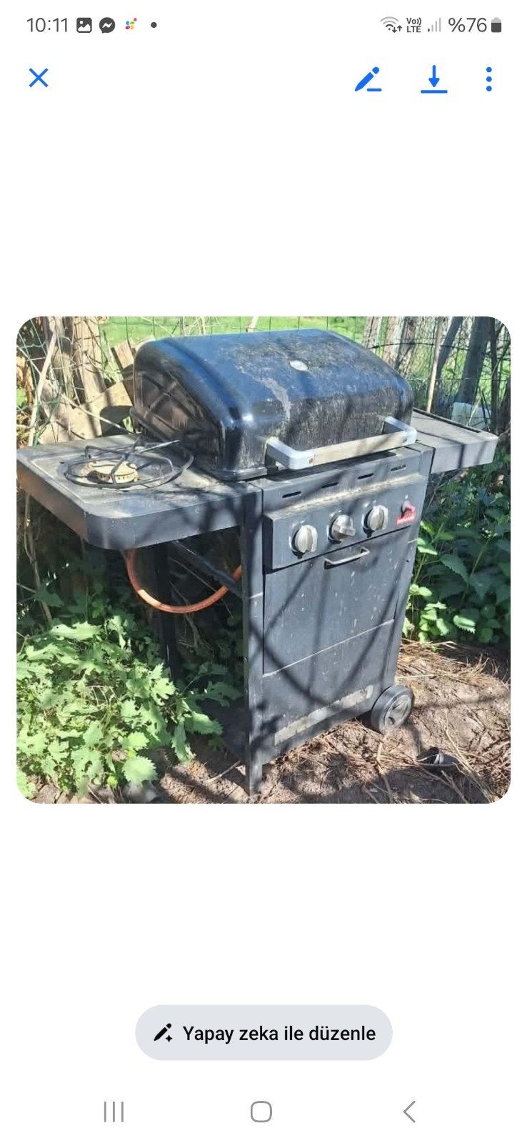 Gas barbeque, Ophalen of Verzenden