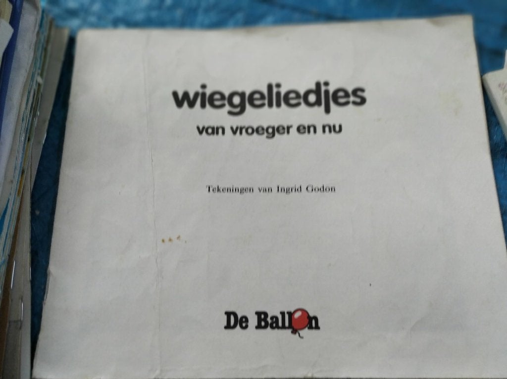 boekje met wiegeliedjes, Ophalen of Verzenden