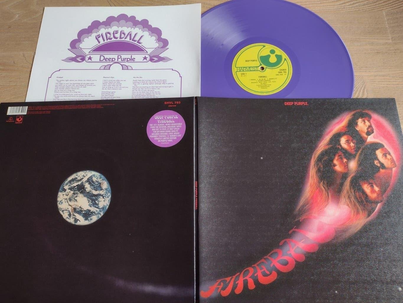 LP DEEP PURPLE: FIREBALL 1971 (ltd PURPLE VINYL 2018), LP, Hard Rock, Ophalen of Verzenden, Zo goed als nieuw