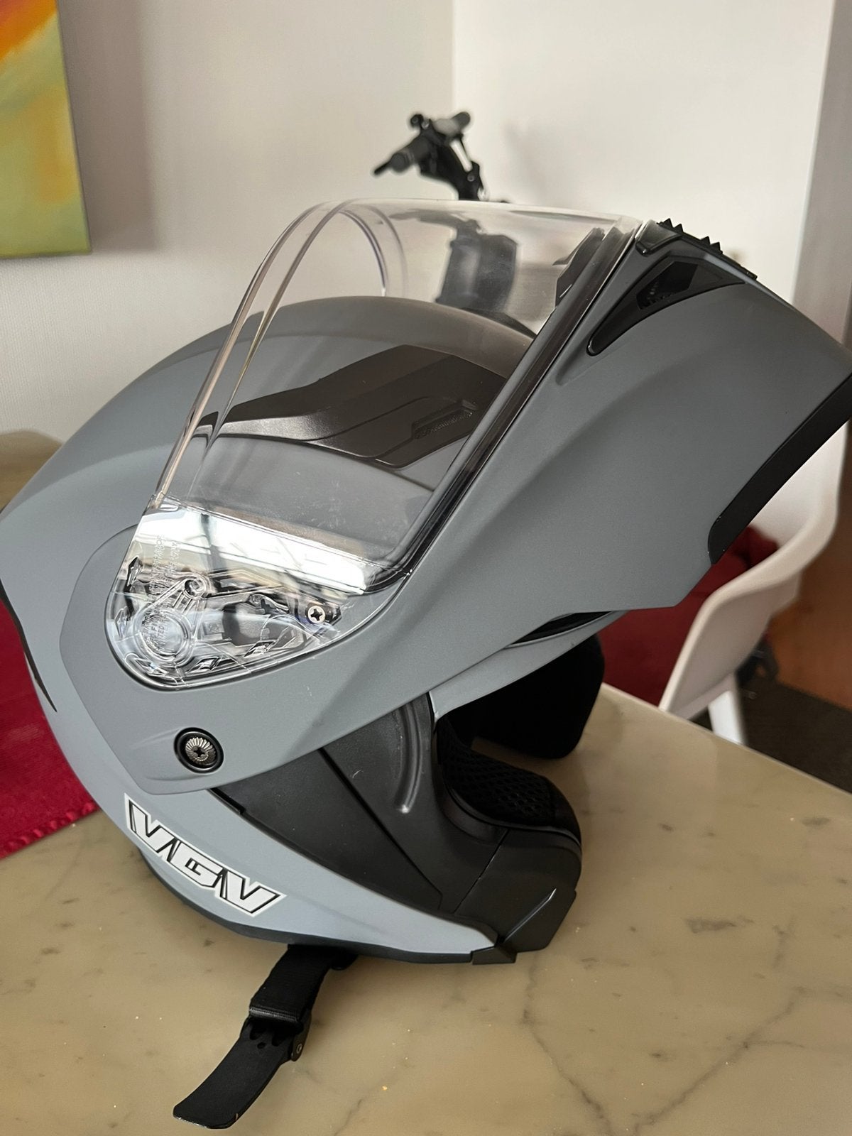Scooter(motohelm), Enlèvement, M, Casque système