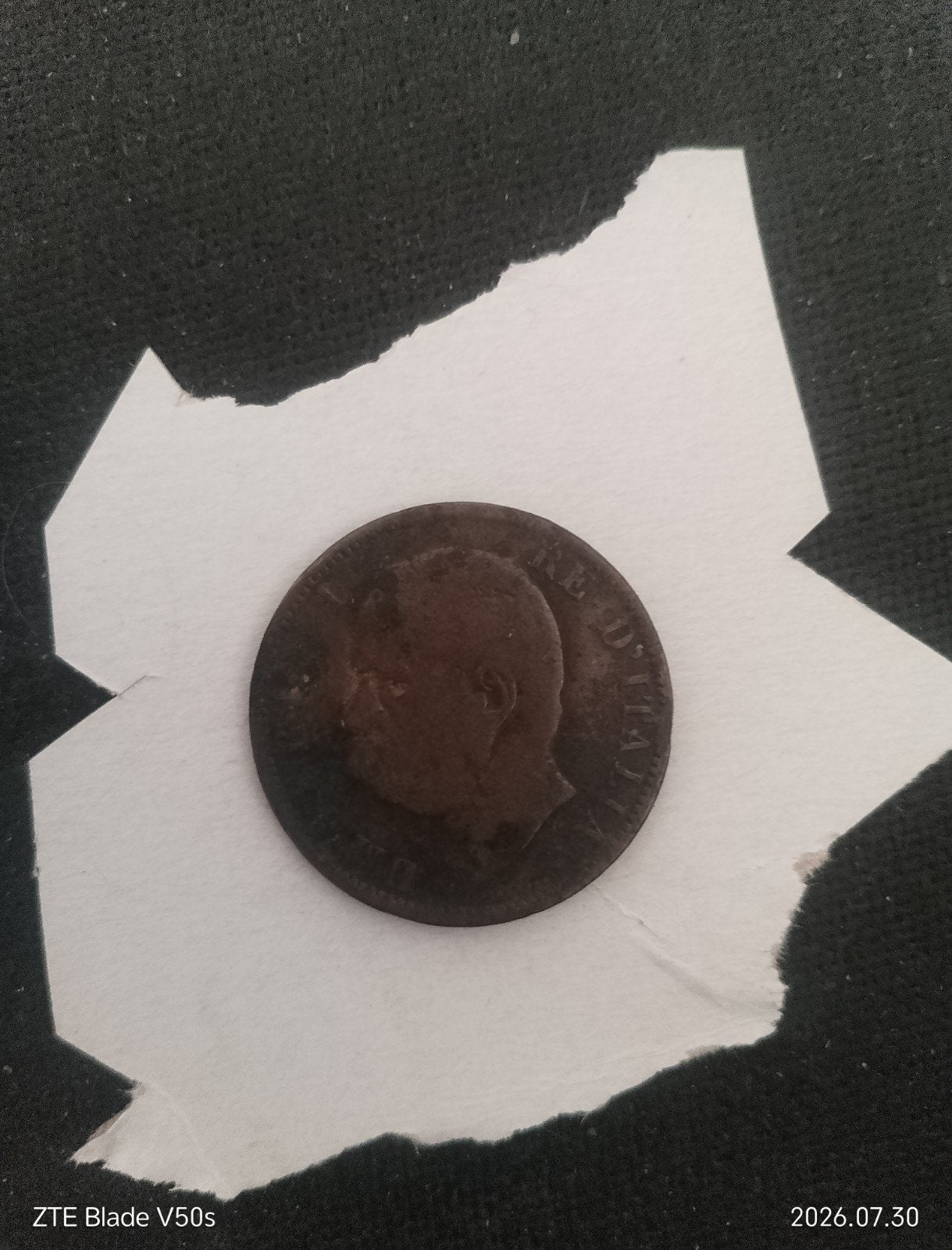 1894 Italia, Enlèvement ou Envoi