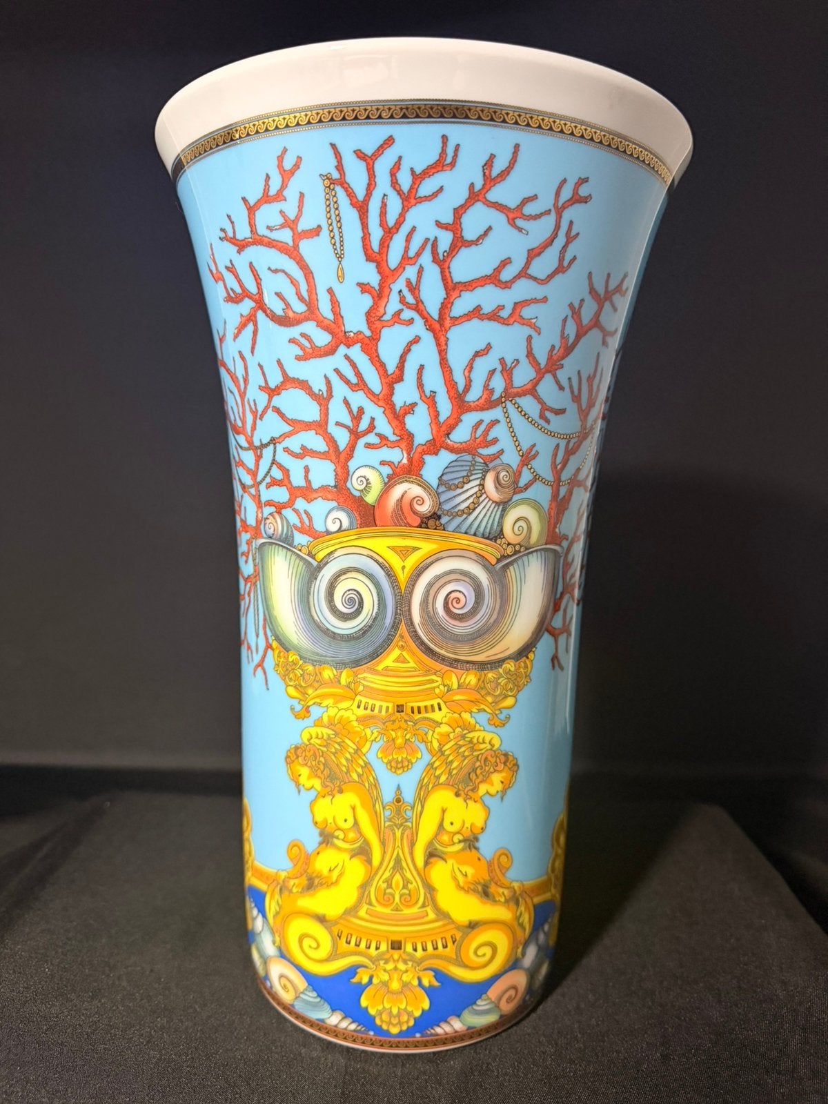 Rosenthal  Versace « Les Trésors de la Mer » Vase 34 cm, Enlèvement ou Envoi
