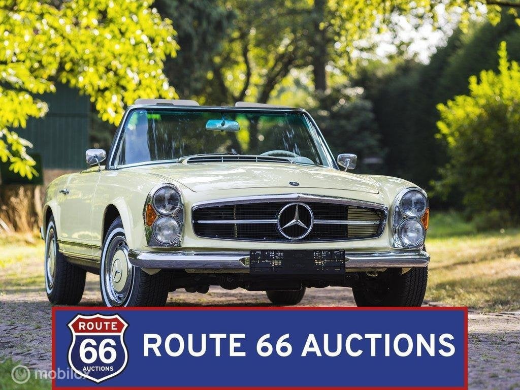 Mercedes-Benz 230 SL Pagoda | 1964 | Route 66 Auctions, Achat, Entreprise, Boîte manuelle, Autre carrosserie