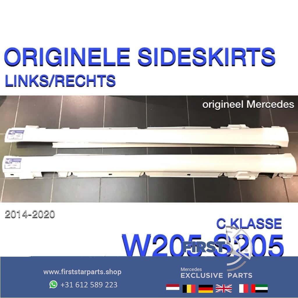 W205 S205 SIDESKIRT LINKS RECHTS Mercedes C Klasse ZIJSKIRT, Utilisé, -, Gauche, -