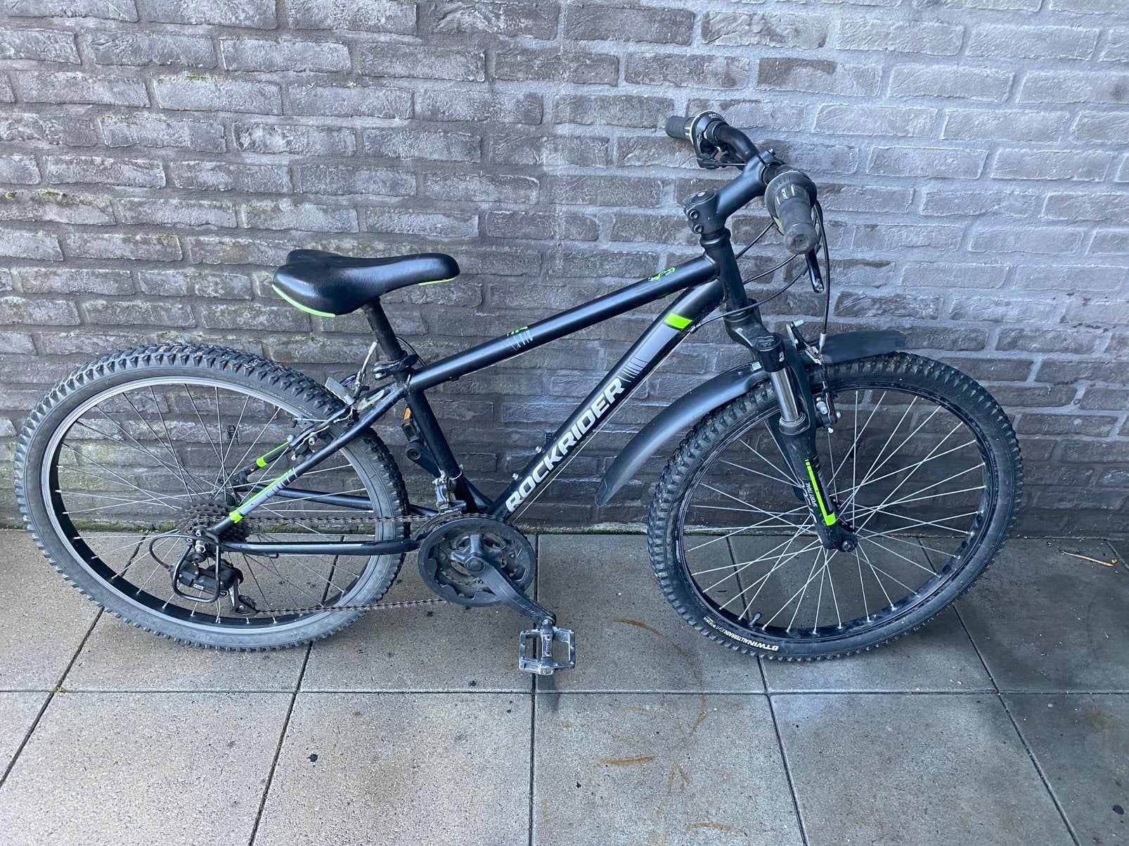 Jongensfiets rockrider 24 inch in goede staat,18 versnelling, Enlèvement, Comme neuf, 24 pouces, Vitesses