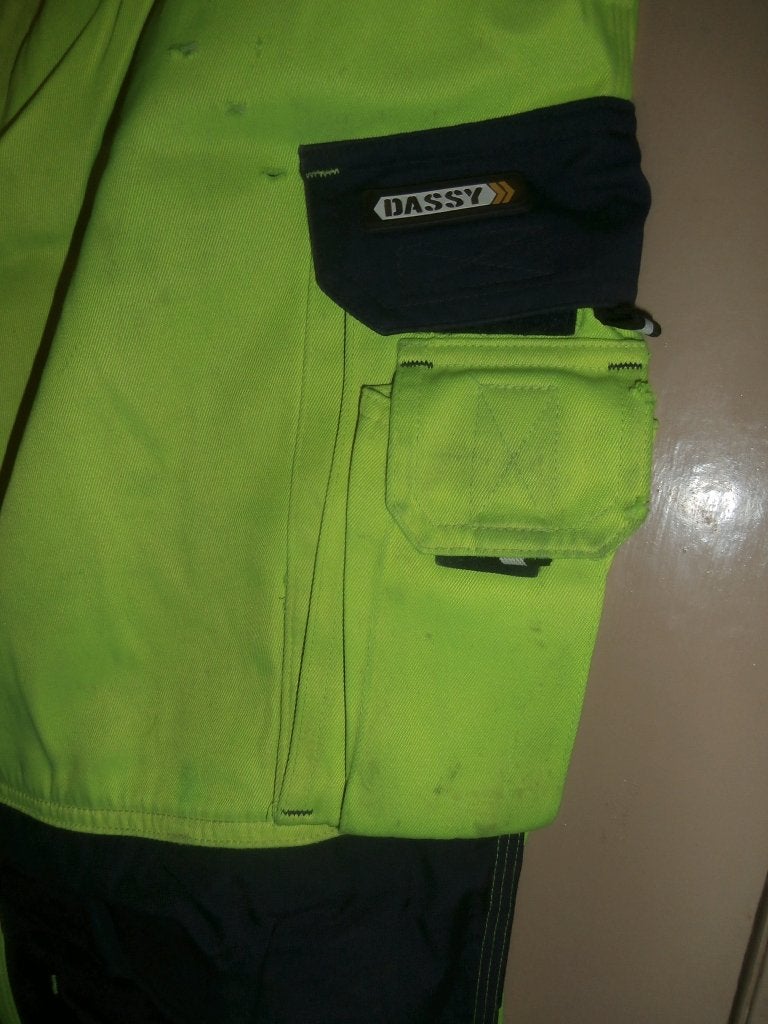 Dassy werkbroek, Ophalen, Gebruikt
