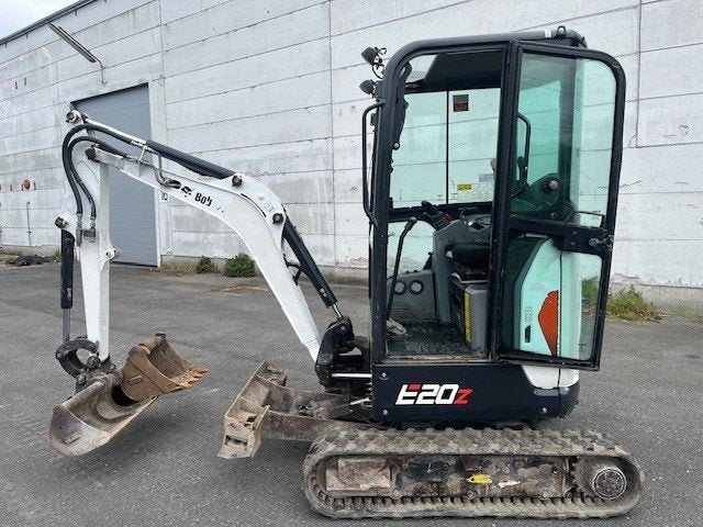 BOBCAT E20Z binnendraaier minikraan jaar 2020, Ophalen, Gebruikt