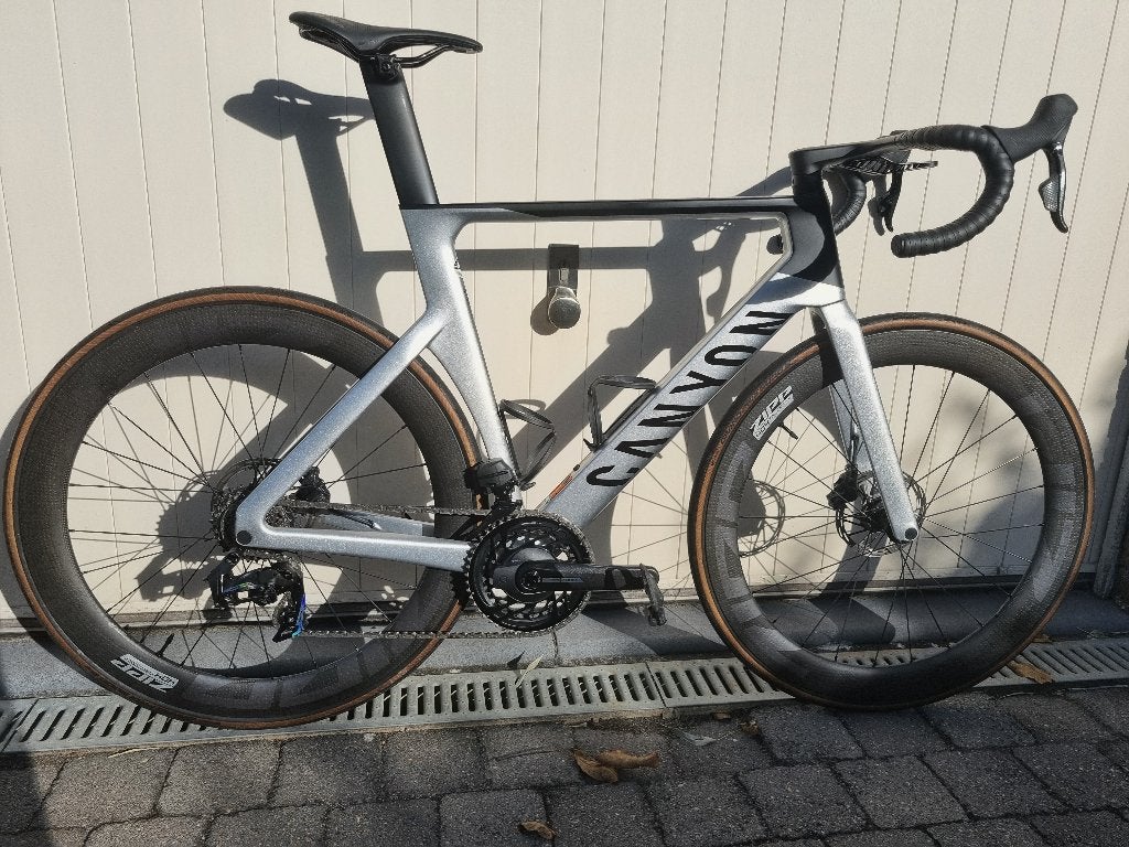 Canyon Aeroad CF SLX 8 AXS 2024 L, Zipp 404, comme neuf, Autres marques, Comme neuf, Enlèvement, 28 pouces