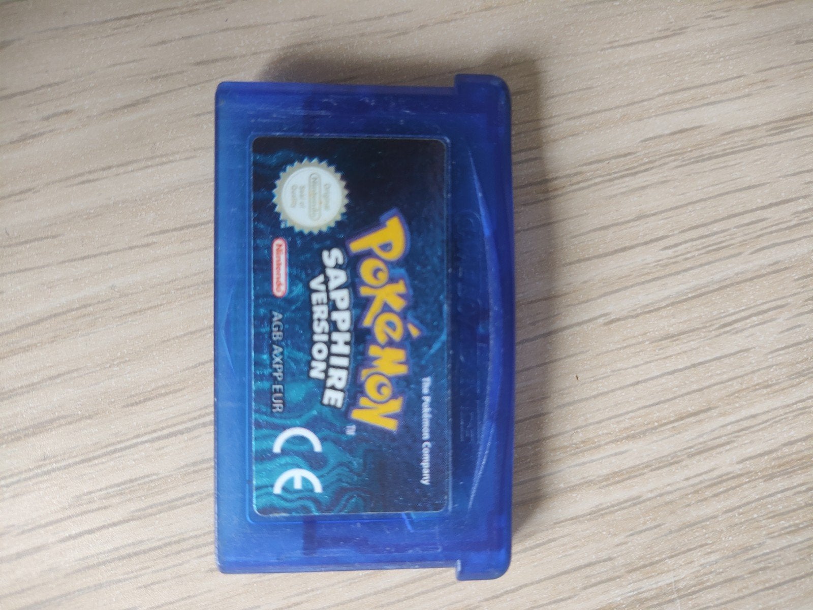 Pokemon Sapphire GBA origineel, Games en Spelcomputers, Ophalen of Verzenden, Gebruikt