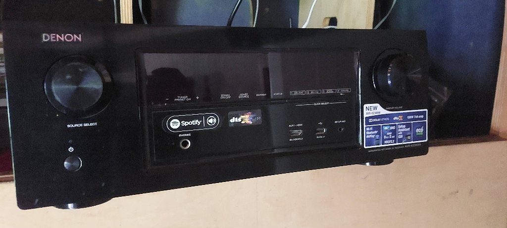 Amplificateur récepteur Denon, TV, Hi-fi & Vidéo, Amplificateurs & Ampli-syntoniseurs, Enlèvement, Utilisé, Denon