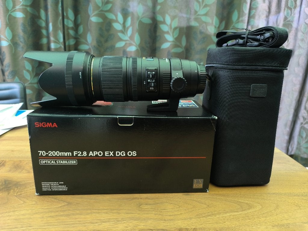 Sigma lens 70-200 F2.8 APO EX DG OS voor Canon Full Frame, TV, Hi-fi & Vidéo, Canon, Téléobjectif, Comme neuf, Enlèvement