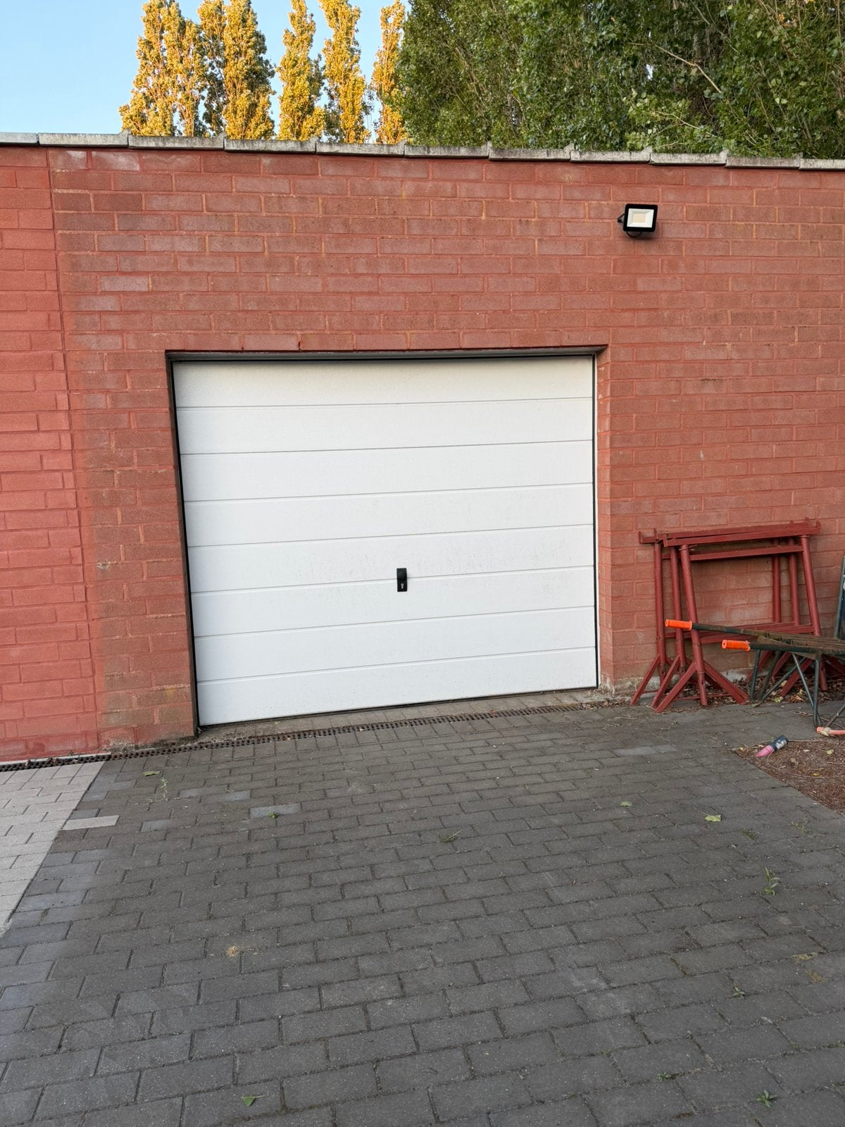 Poort Sectionaal manueel, Doe-het-zelf en Bouw, Ophalen