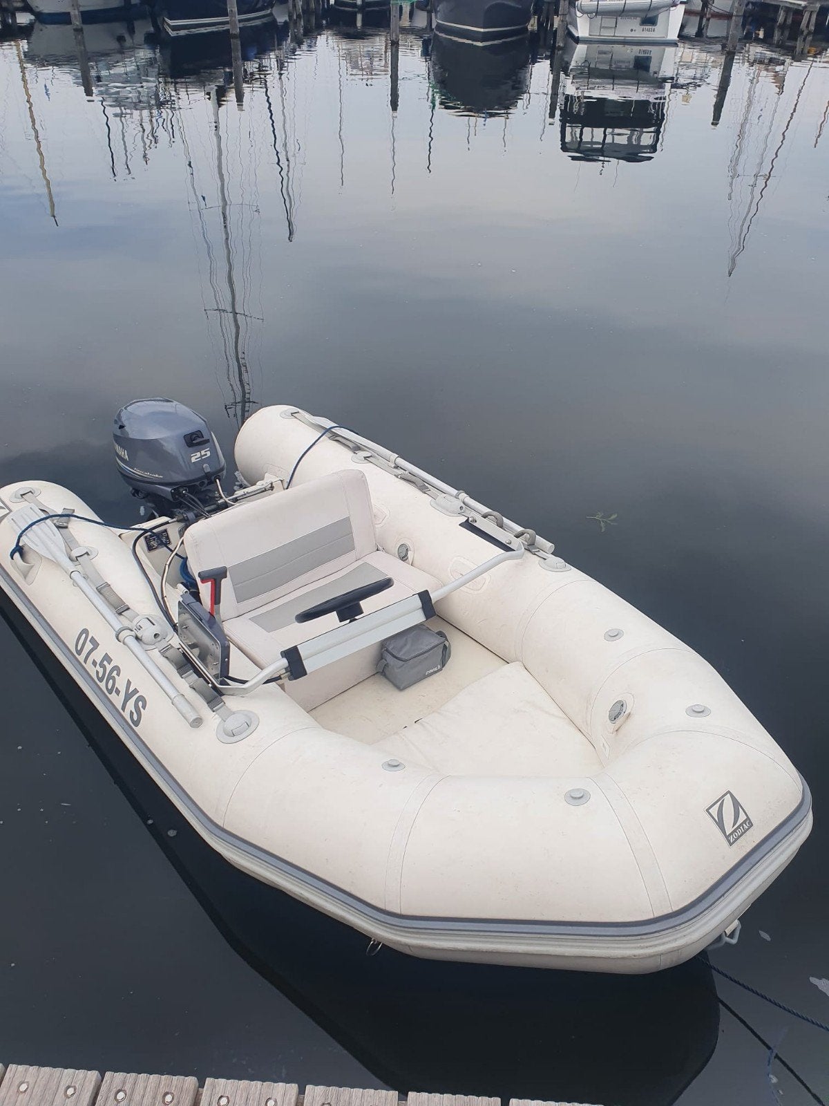 Zodiac cadett 340 RIB, als nieuw !, 4 m, 1 cm, Yamaha, Zo goed als nieuw