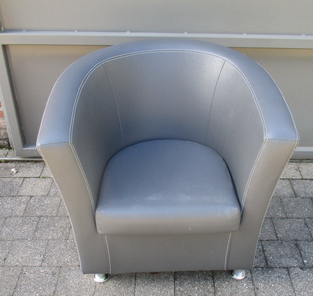 Siège baquet Easy, Maison & Meubles, Chaises, Relax, Gris, Synthétique, Enlèvement