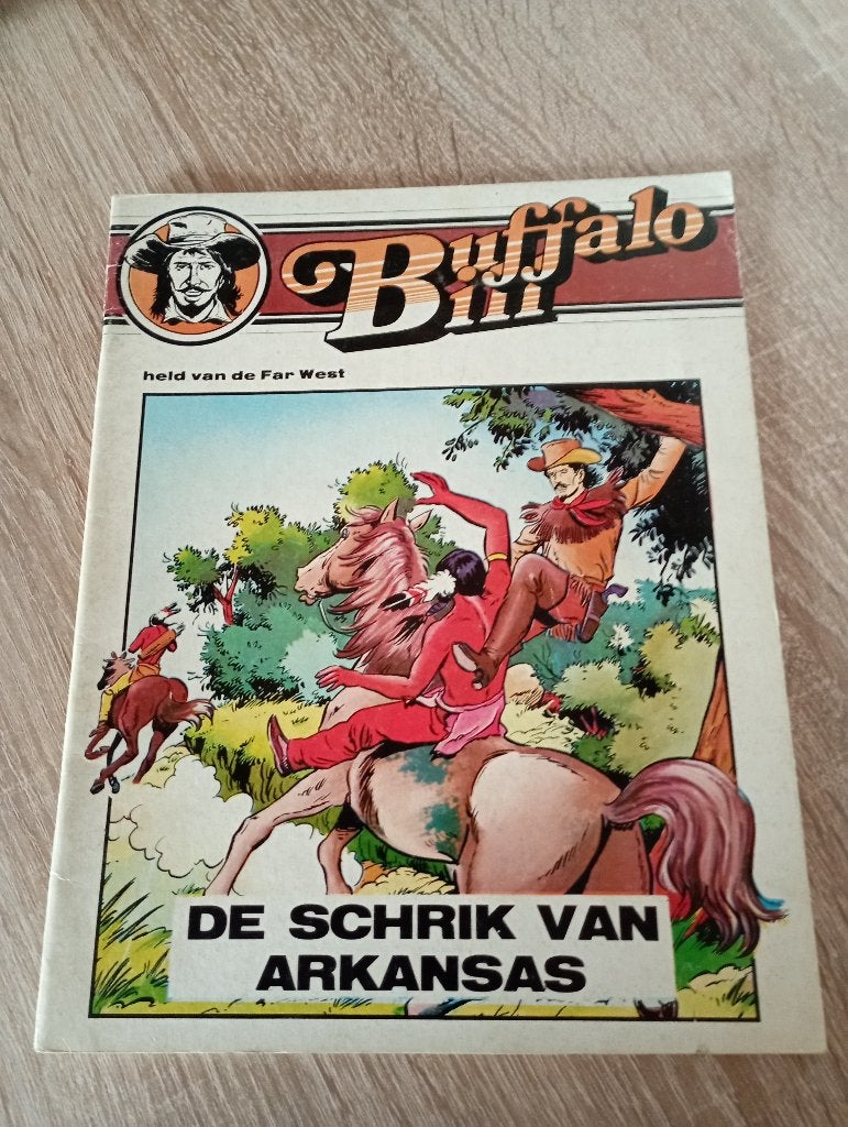 buffalo bill : de schrik van Arkansas, Une BD, Enlèvement ou Envoi, Utilisé