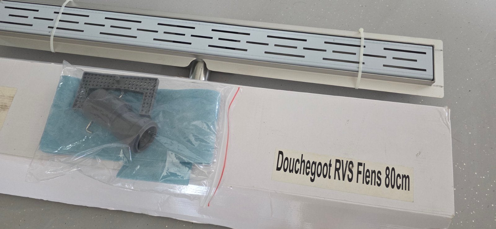 Douchegoot, Doe-het-zelf en Bouw, Ophalen of Verzenden, Nieuw, Inox, Douche