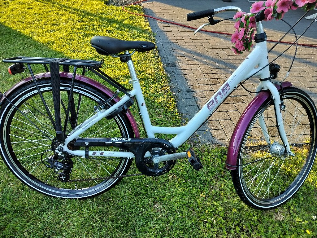 Meisjesfiets 24" BNB, Fietsen en Brommers, Ophalen, 24 inch, Bnb flowerkid, Trommelrem