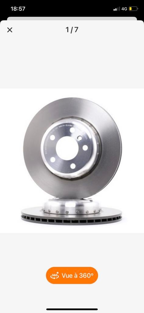 disque des plaquettes de frein, Enlèvement ou Envoi, BMW