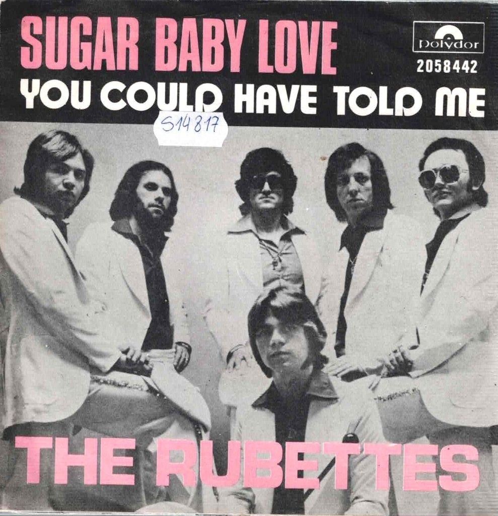 Vinyl, 7"  /  The Rubettes – Sugar Baby Love, Enlèvement ou Envoi, Autres formats, Autres types