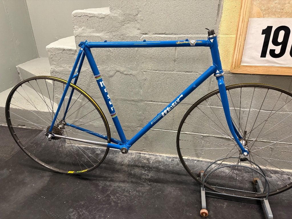 2 nieuwe retro koersframes De Rosa en Moser, Fietsen en Brommers, Fietsen | Racefietsen, Ophalen, 28 inch, Staal, Velgrem