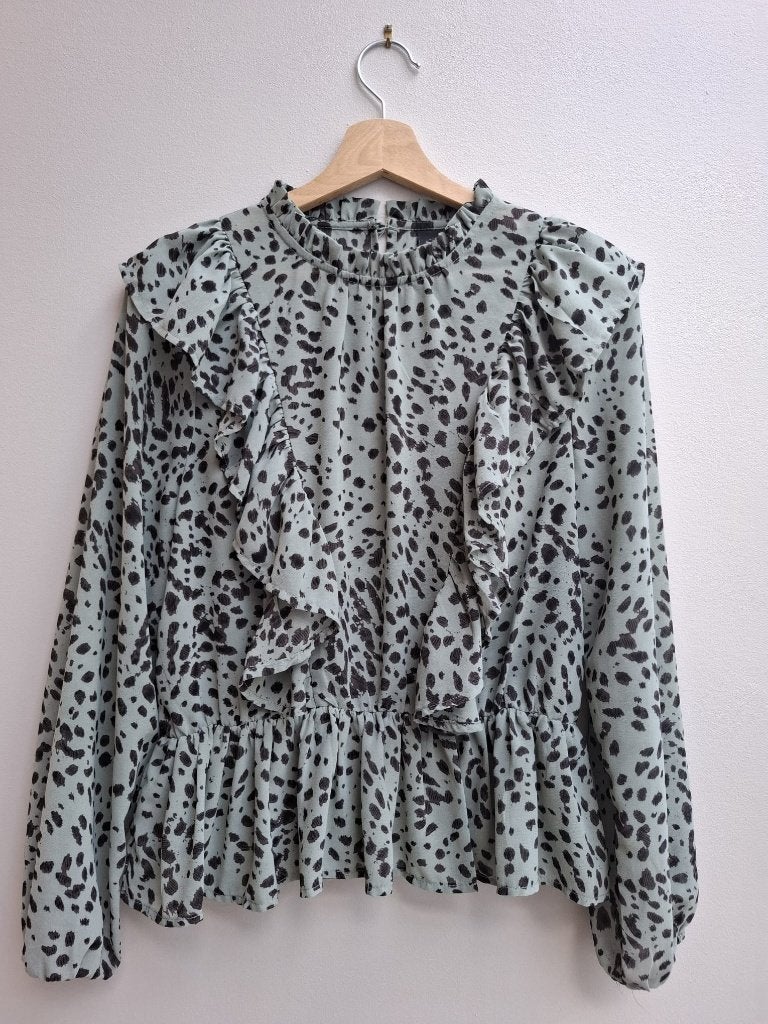 Damesblouse „Studio Only” - Maat M, Maat 38/40 (M), Ophalen of Verzenden, Groen, Studio Only