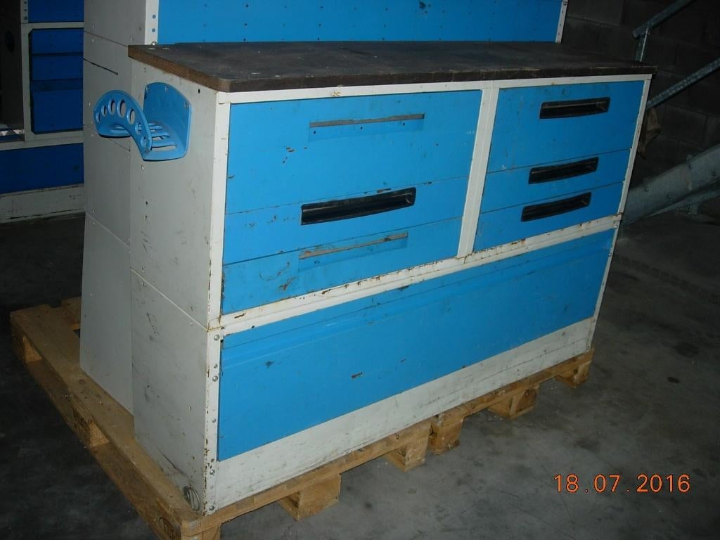 Bedrijfswageninrichting, Auto diversen, Auto-accessoires, Ophalen, Gebruikt