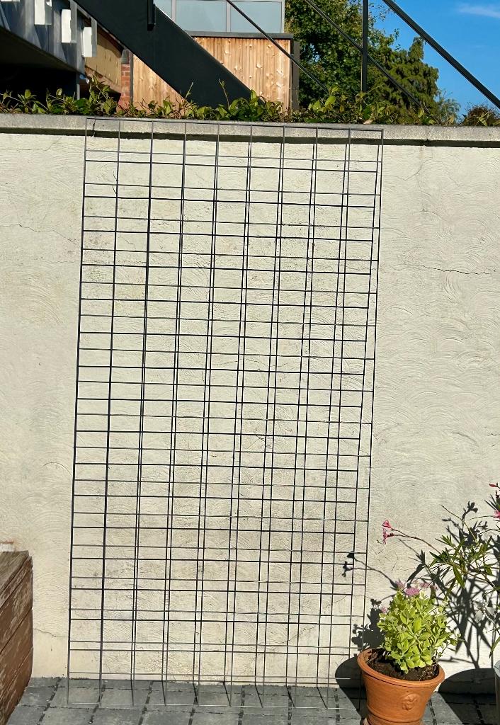 Gaaspaneel voor klimplanten, Jardin & Terrasse, Écrans de jardin, Moins de 100 cm, Acier, Comme neuf, 150 à 200 cm